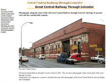 Tablet Screenshot of gcrleicester.info